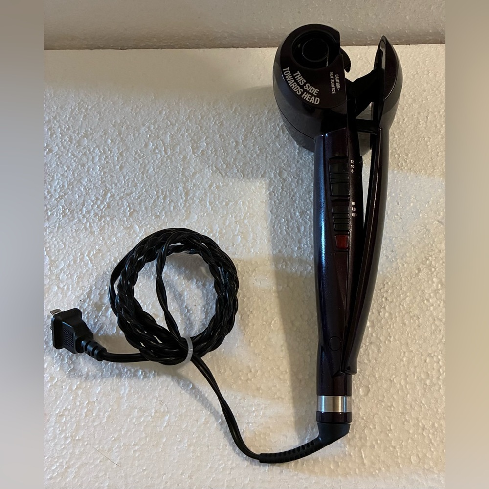 INFINITIPRO BY CONAIR Curl Secret Auto Hair Curler Purple Plum EUC
